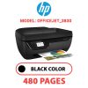 HP OfficeJet_3830 - BLACK INK
