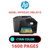 HP OfficeJet_Pro_8710 - CYAN INK