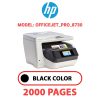 HP OfficeJet_Pro_8730 - BLACK INK