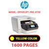 HP OfficeJet_Pro_8730 - YELLOW INK