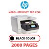 HP OfficeJet_Pro_8740 - BLACK INK