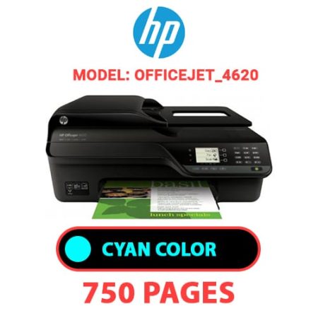 HP Officejet_4620 - CYAN INK