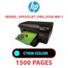 HP Officejet_Pro_8100-N811 - CYAN INK