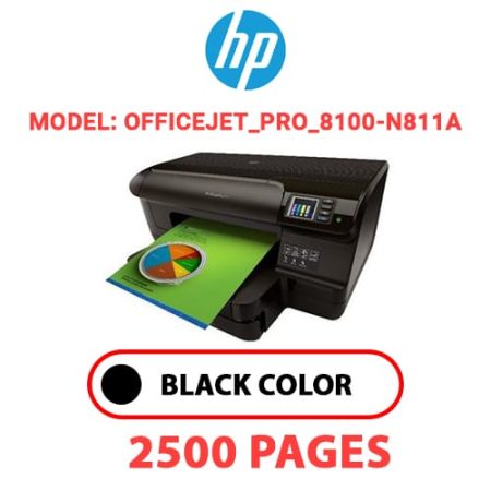 HP Officejet_Pro_8100-N811a - BLACK INK