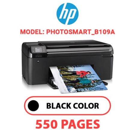 HP Photosmart_B109a - BLACK INK