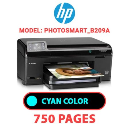 HP Photosmart_B209a - CYAN INK