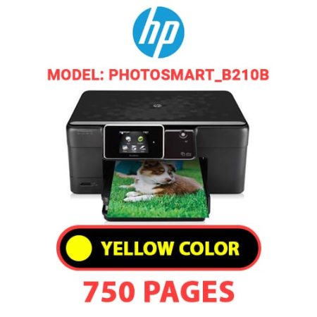 HP Photosmart_B210b - YELLOW INK