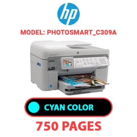 HP Photosmart_C309a - CYAN INK