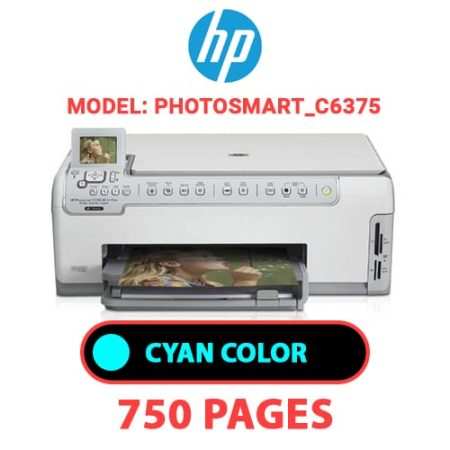 HP Photosmart_C6375 - CYAN INK
