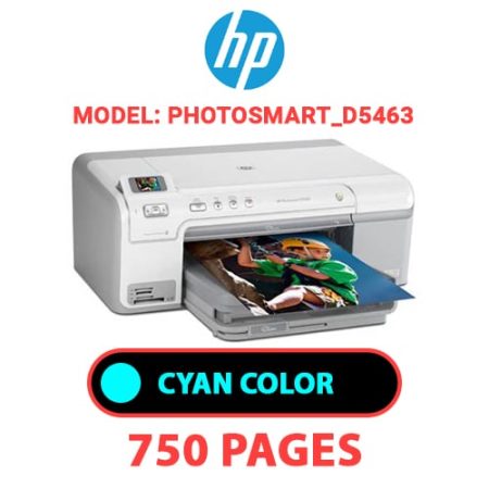 HP Photosmart_D5463 - CYAN INK