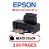 EPSON STYLUS_C110 PRINTER - BLACK INK