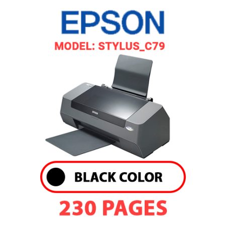 EPSON STYLUS_C79 PRINTER - BLACK INK