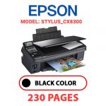 EPSON STYLUS_CX8300 PRINTER - BLACK INK