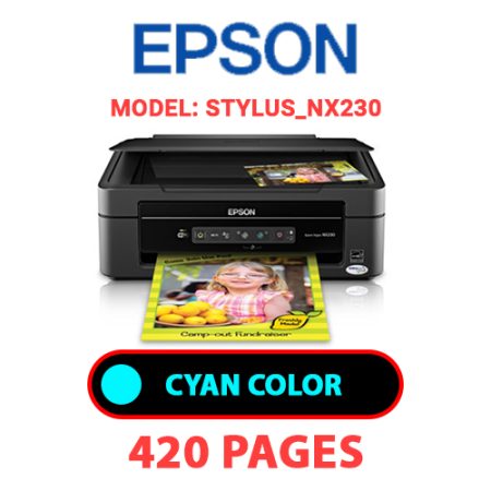 EPSON STYLUS_NX230 - CYAN INK