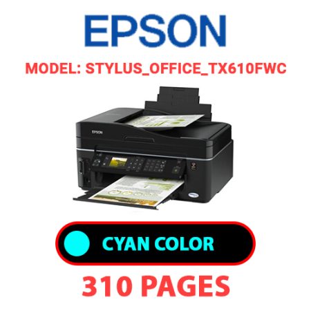 EPSON STYLUS_OFFICE_TX610FW - CYAN INK