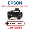 EPSON STYLUS_OFFICE_TX610FWC PRINTER - BLACK INK