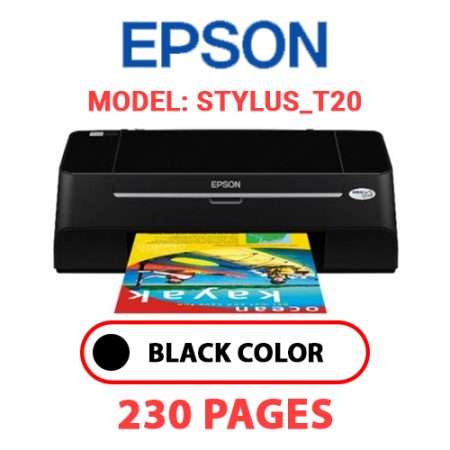 EPSON STYLUS_T20 PRINTER - BLACK INK