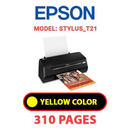 EPSON STYLUS_T21 - YELLOW INK