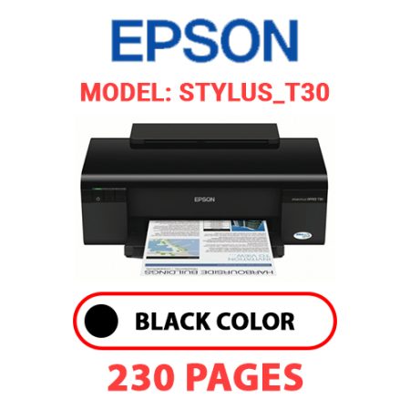 EPSON STYLUS_T30 PRINTER - BLACK INK