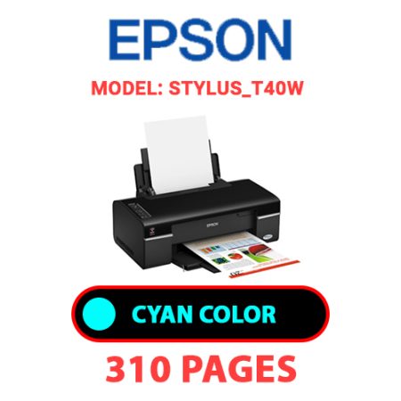 EPSON STYLUS_T40W - CYAN INK