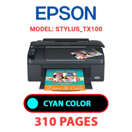 EPSON STYLUS_TX100 - CYAN INK