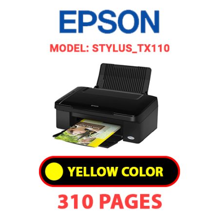 EPSON STYLUS_TX110 - YELLOW INK