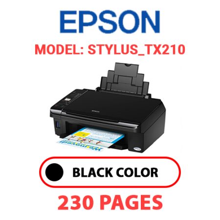 EPSON STYLUS_TX210 - BLACK INK