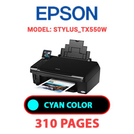 EPSON STYLUS_TX550W - CYAN INK