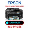 EPSON WorkForce_2660 - CYAN INK