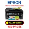EPSON Workforce-2520 - YELLOW INK