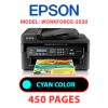 EPSON Workforce-2530 PRINTER - CYAN INK