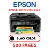 EPSON Workforce-2530 PRINTER - BLACK INK