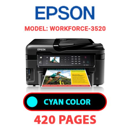 EPSON Workforce_3520 - CYAN INK