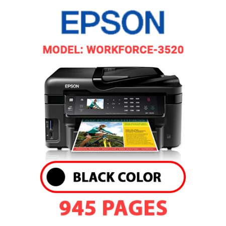 EPSON Workforce_3520 - BLACK INK