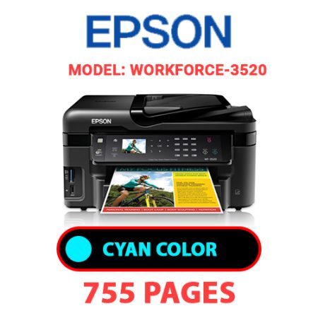 EPSON Workforce_3520 - CYAN INK