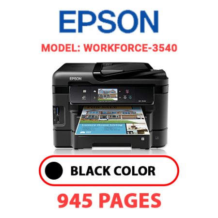 EPSON Workforce_3540 - BLACK INK