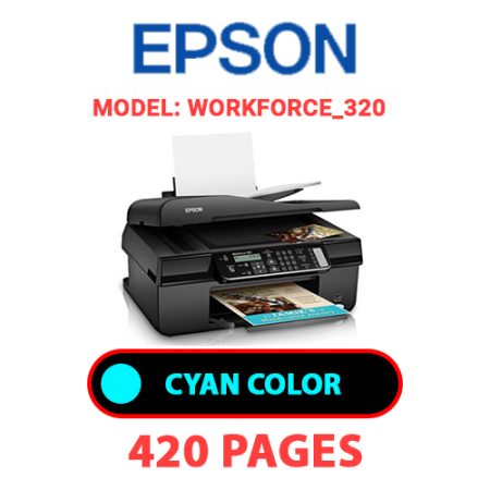 EPSON Workforce_320 - CYAN INK