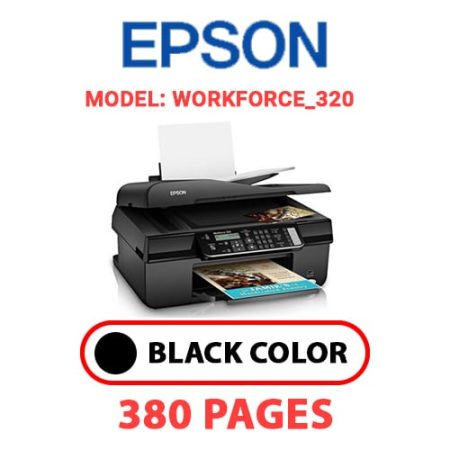 EPSON Workforce_320 - BLACK INK
