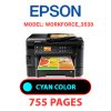 EPSON Workforce_3530 - CYAN INK