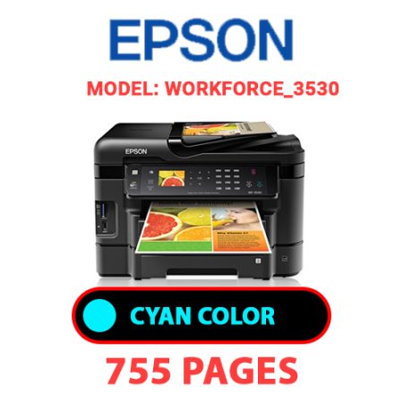 EPSON Workforce_3530 - CYAN INK