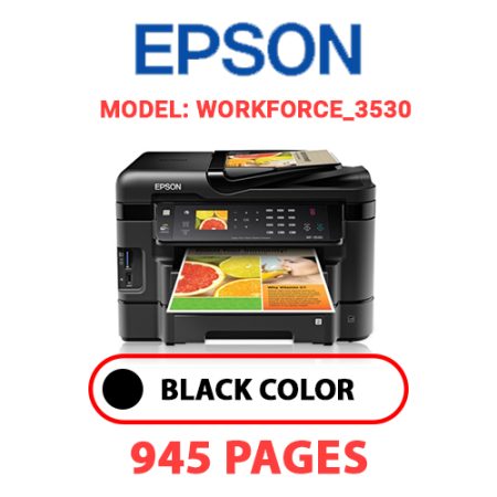 EPSON Workforce_3530 - BLACK INK
