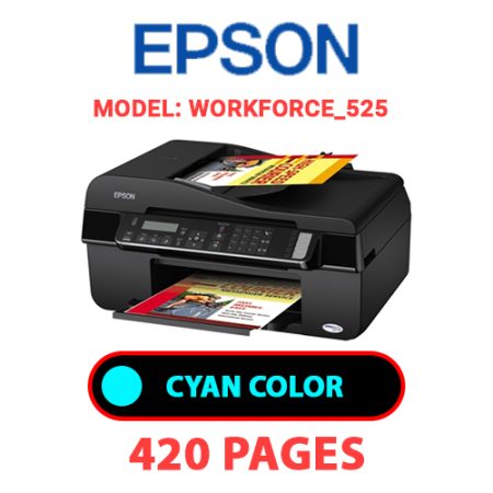 EPSON Workforce_525 - CYAN INK