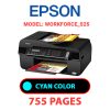 EPSON Workforce_525 - CYAN INK