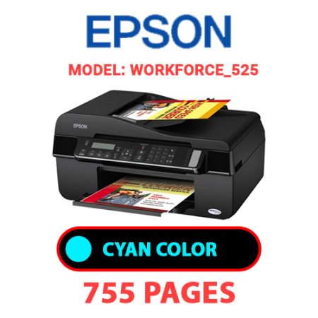 EPSON Workforce_525 - CYAN INK