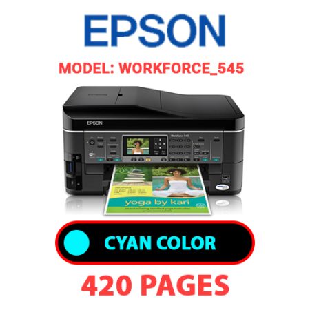 EPSON Workforce_545 - CYAN INK