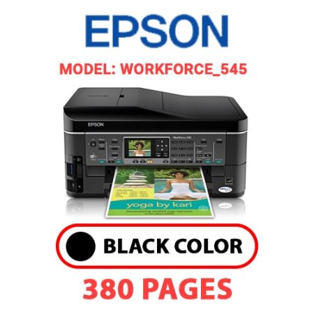 EPSON Workforce_545 - BLACK INK
