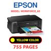 EPSON Workforce_60 - YELLOW INK