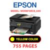 EPSON Workforce_630 - YELLOW INK