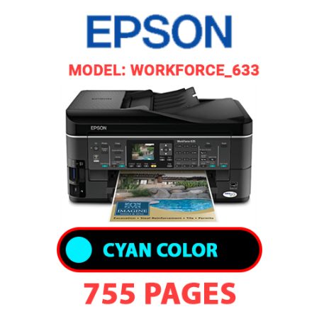 EPSON Workforce_633 - CYAN INK