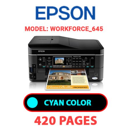 EPSON Workforce_645 - CYAN INK